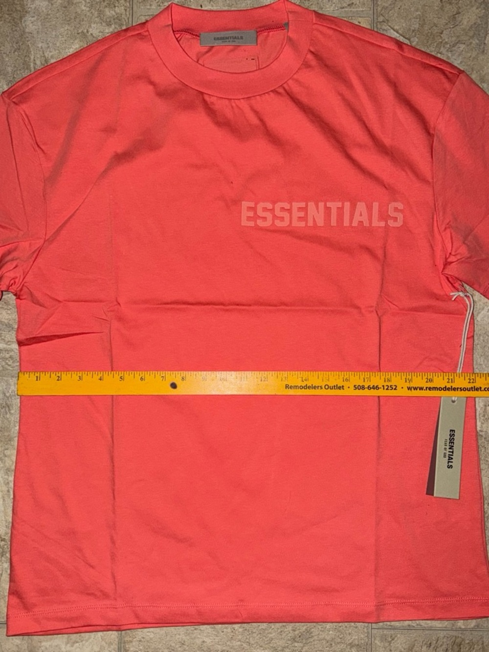ESSENTIALS FOG “Coral tee”